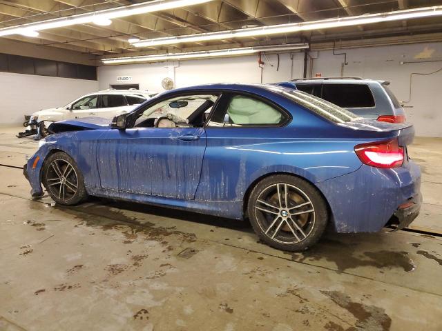 WBA2J7C07M7J59957 - 2021 BMW M240XI BLUE photo 2