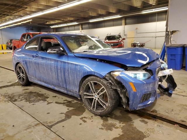 WBA2J7C07M7J59957 - 2021 BMW M240XI BLUE photo 4