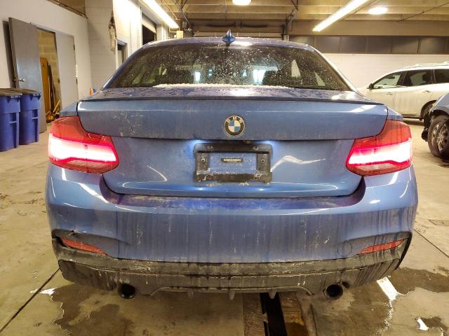 WBA2J7C07M7J59957 - 2021 BMW M240XI BLUE photo 6