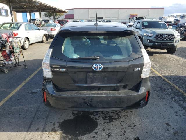 JTDZN3EU7C3078459 - 2012 TOYOTA PRIUS V BLACK photo 6