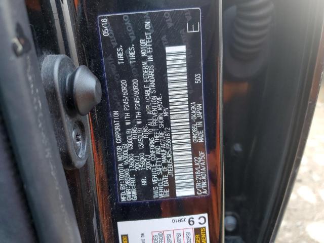 JTEBU5JR5J5581812 - 2018 TOYOTA 4RUNNER SR5/SR5 PREMIUM 黑色 照片 13