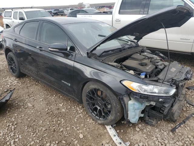 3FA6P0RU8FR245252 - 2015 FORD FUSION TITANIUM HEV BLACK photo 4