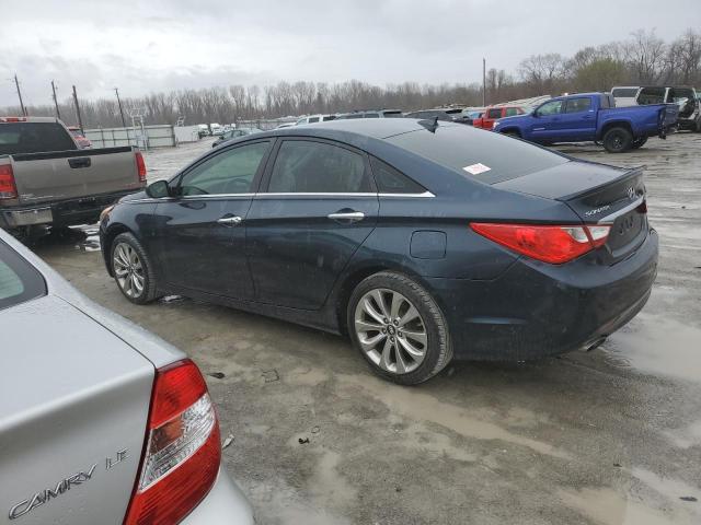 5NPEC4AC5DH675557 - 2013 HYUNDAI SONATA SE BLUE photo 2