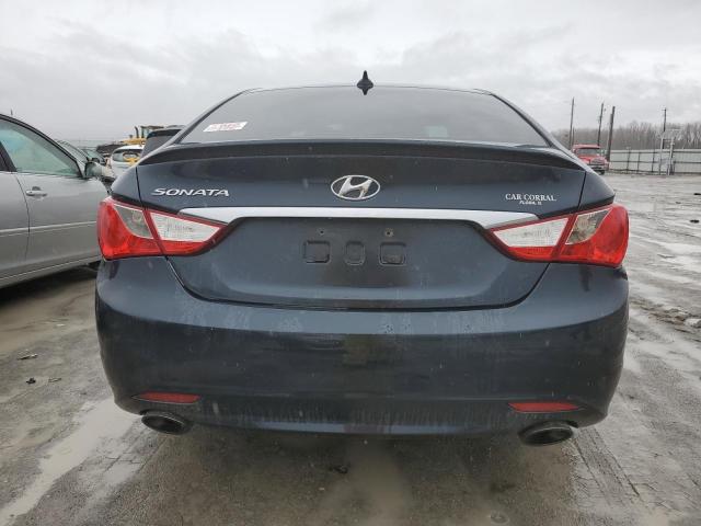 5NPEC4AC5DH675557 - 2013 HYUNDAI SONATA SE BLUE photo 6