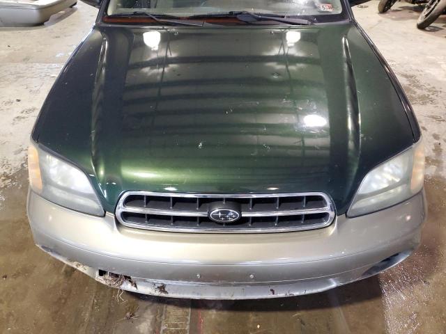 4S3BH675127614720 - 2002 SUBARU LEGACY OUTBACK AWP 绿色 照片 11