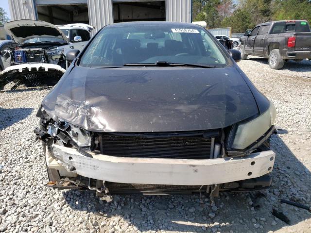 19XFB2F54DE010921 - 2013 HONDA CIVIC LX BLACK photo 5