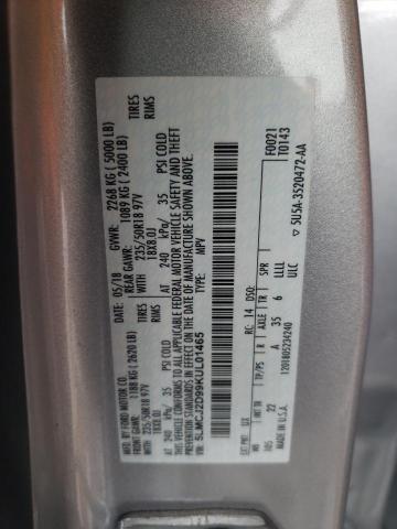 5LMCJ2D99KUL01465 - 2019 LINCOLN MKC SELECT 银色 照片 12