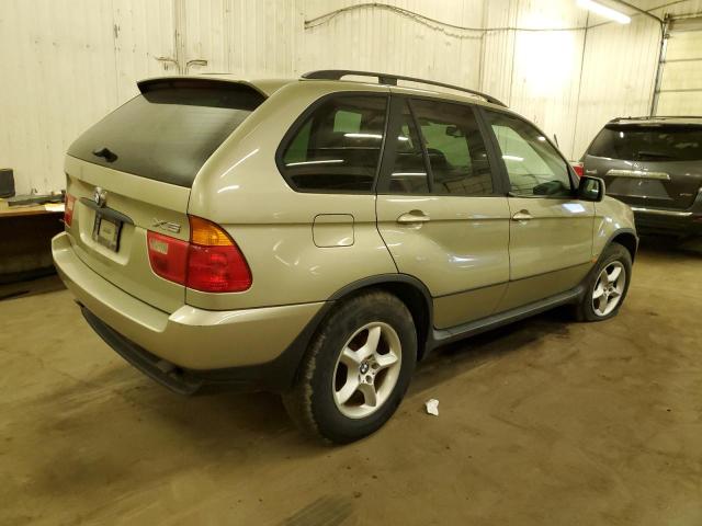 5UXFA53592LP36351 - 2002 BMW X5 3.0I GOLD photo 3