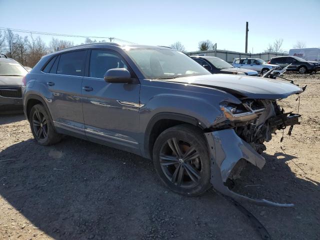 1V2RE2CA1MC235888 - 2021 VOLKSWAGEN ATLAS CROS SE Серый фото 4