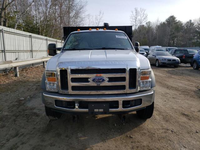 1FDXF47RX8EA62797 - 2008 FORD F450 SUPER DUTY WHITE photo 5