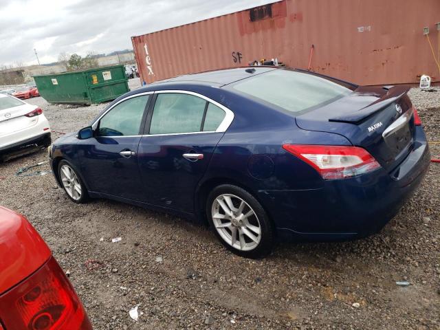 1N4AA51E89C842823 - 2009 NISSAN MAXIMA S BLUE photo 2