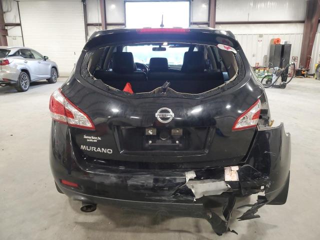 JN8AZ1MU6BW066859 - 2011 NISSAN MURANO S BLACK photo 6