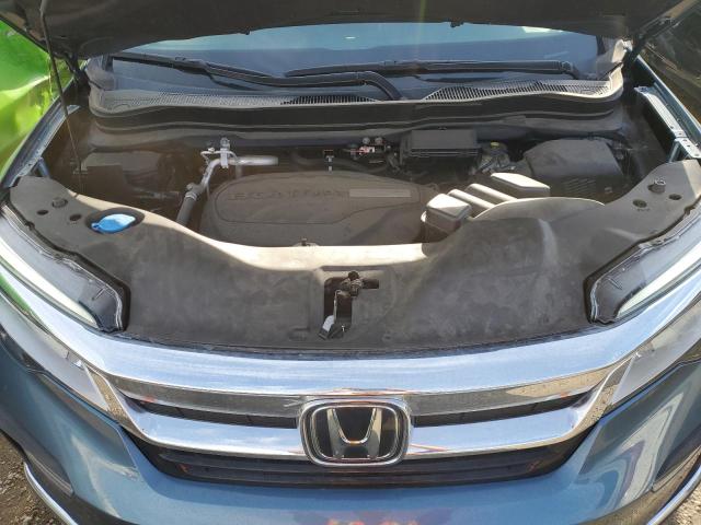 5FNYF6H94LB034021 - 2020 HONDA PILOT TOURING BLUE photo 11