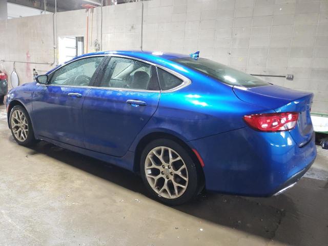 1C3CCCEG8FN523858 - 2015 CHRYSLER 200 C BLUE photo 2