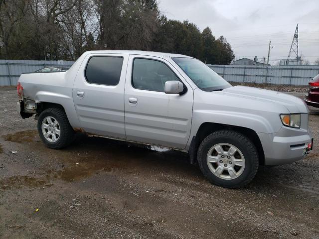 2HJYK16596H006305 - 2006 HONDA RIDGELINE RTL SILVER photo 4