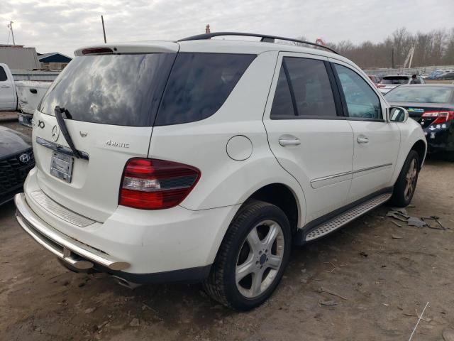 4JGBB86E68A423283 - 2008 MERCEDES-BENZ ML 350 WHITE photo 3