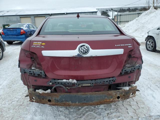1G4GE5EV7AF133379 - 2010 BUICK LACROSSE CXS MAROON photo 6
