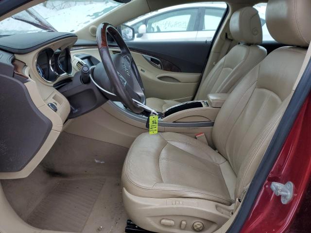 1G4GE5EV7AF133379 - 2010 BUICK LACROSSE CXS MAROON photo 7
