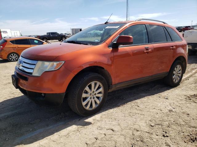 2FMDK39C77BB29108 - 2007 FORD EDGE SEL PLUS ORANGE photo 1