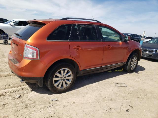 2FMDK39C77BB29108 - 2007 FORD EDGE SEL PLUS ORANGE photo 3