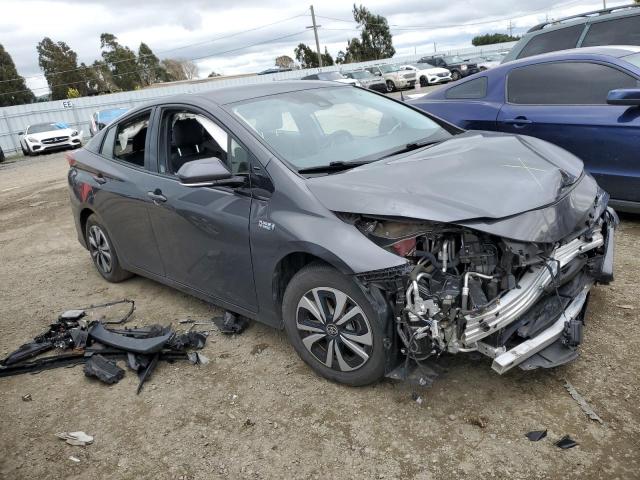 JTDKARFPXH3066077 - 2017 TOYOTA PRIUS PRIM ნაცრისფერი ფოტო 4