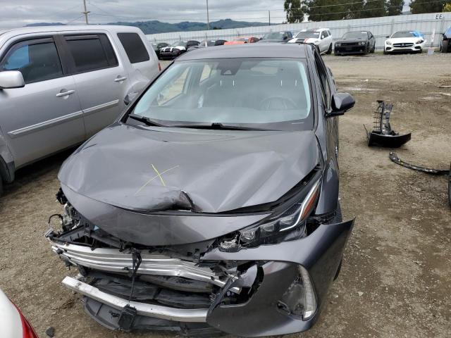 JTDKARFPXH3066077 - 2017 TOYOTA PRIUS PRIM ნაცრისფერი ფოტო 5