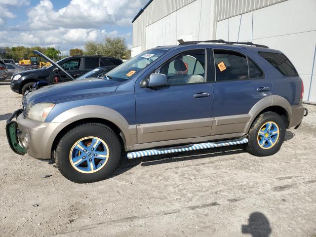 KNDJC733455422602 - 2005 KIA SORENTO EX BLUE photo 1