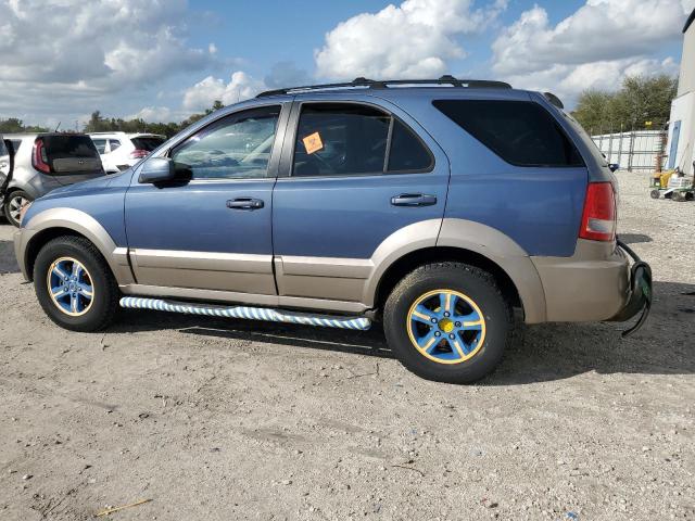 KNDJC733455422602 - 2005 KIA SORENTO EX BLUE photo 2