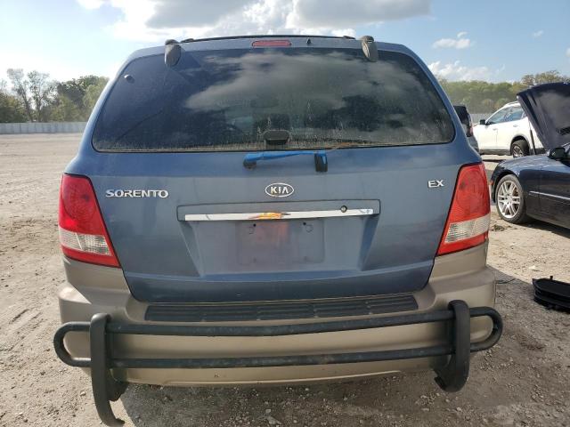 KNDJC733455422602 - 2005 KIA SORENTO EX BLUE photo 6