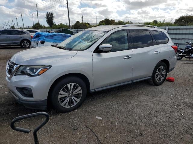 5N1DR2MN4HC664073 - 2017 NISSAN PATHFINDER S 银色 照片 1