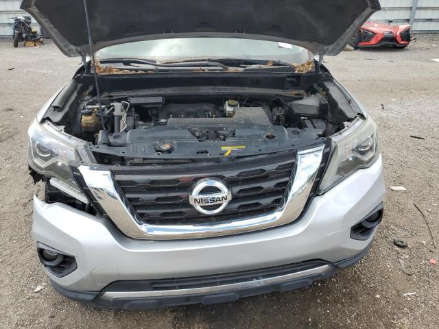 5N1DR2MN4HC664073 - 2017 NISSAN PATHFINDER S 银色 照片 12