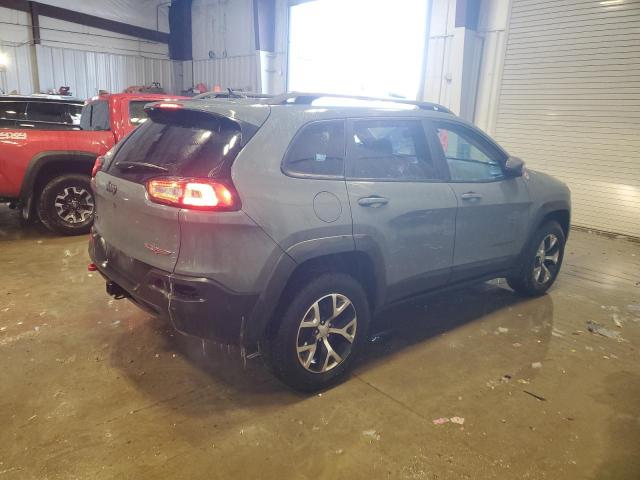 1C4PJMBS9EW172520 - 2014 JEEP CHEROKEE TRAILHAWK TEAL photo 3