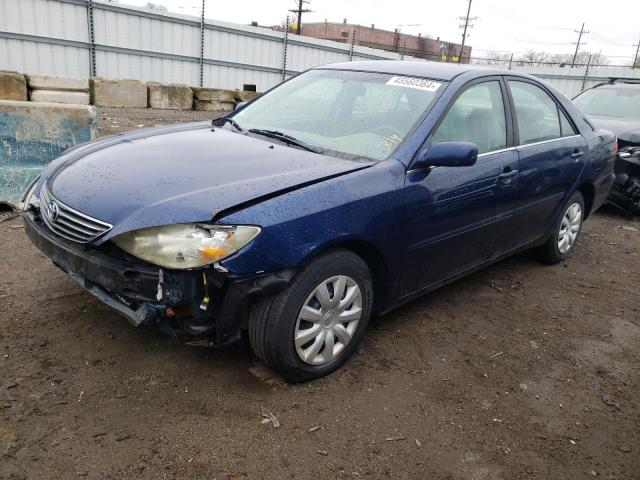 4T1BE32K45U102178 - 2005 TOYOTA CAMRY LE BLUE photo 1