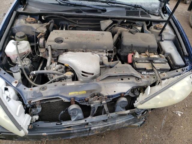 4T1BE32K45U102178 - 2005 TOYOTA CAMRY LE BLUE photo 11