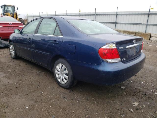 4T1BE32K45U102178 - 2005 TOYOTA CAMRY LE BLUE photo 2