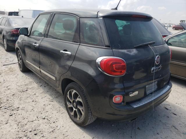 ZFBCFACH2EZ014121 - 2014 FIAT 500L LOUNGE GRAY photo 2