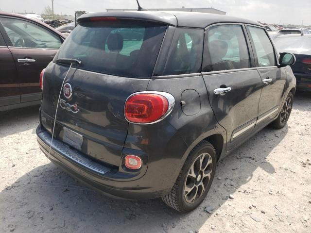 ZFBCFACH2EZ014121 - 2014 FIAT 500L LOUNGE GRAY photo 3