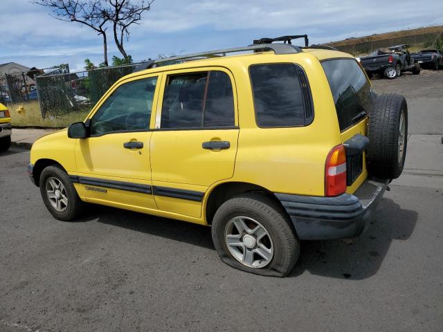 2CNBE134346910992 - 2004 CHEVROLET TRACKER YELLOW photo 2