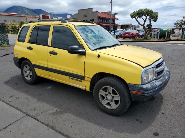 2CNBE134346910992 - 2004 CHEVROLET TRACKER YELLOW photo 4