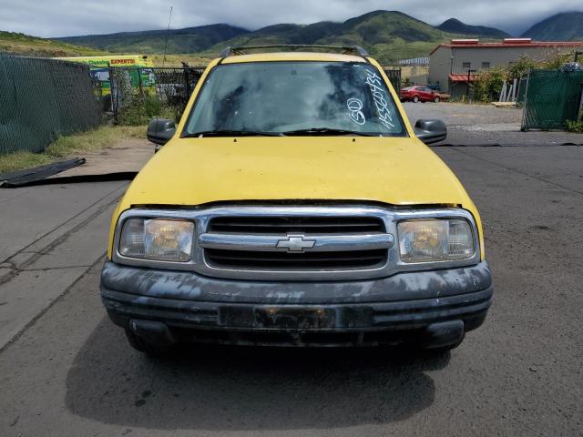 2CNBE134346910992 - 2004 CHEVROLET TRACKER YELLOW photo 5