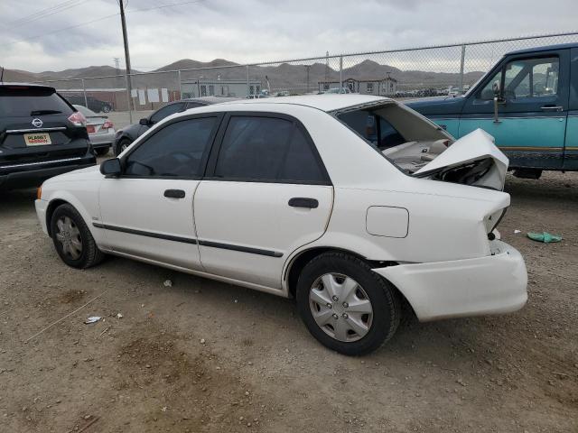 JM1BJ2229Y0303676 - 2000 MAZDA PROTEGE DX WHITE photo 2