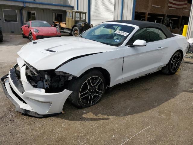 1FATP8UH0N5107668 - 2022 FORD MUSTANG WHITE photo 1