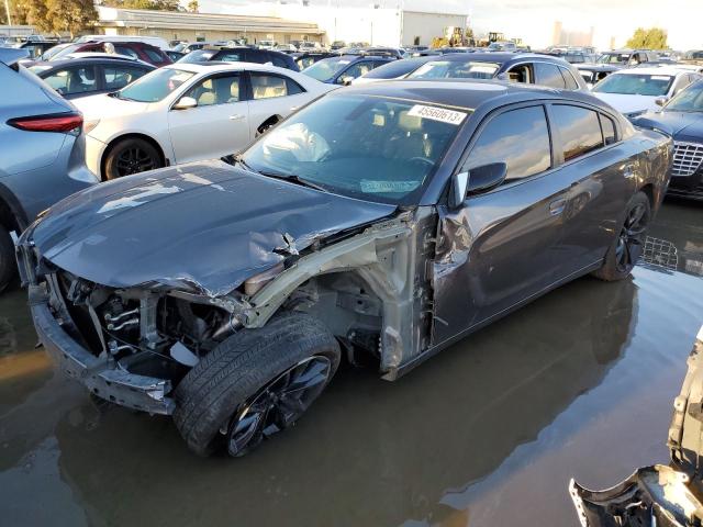 2C3CDXCT9JH272709 - 2018 DODGE CHARGER R/T GRAY photo 1