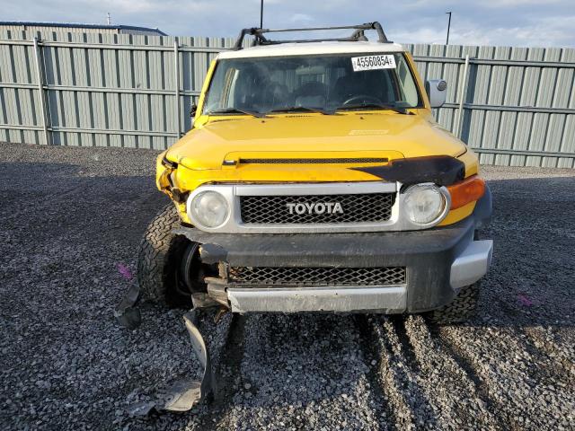 JTEBU11F570040456 - 2007 TOYOTA FJ CRUISER YELLOW photo 5