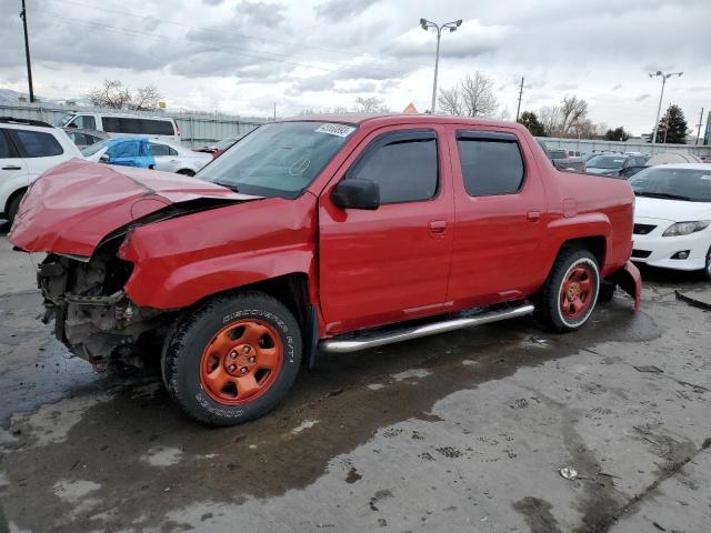 2HJYK16268H508908 - 2008 HONDA RIDGELINE RT RED photo 1