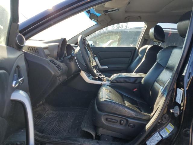 5J8TB18227A803868 - 2007 ACURA RDX BLACK photo 7