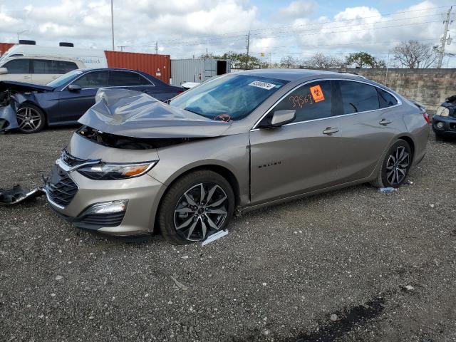 1G1ZG5ST2NF202858 - 2022 CHEVROLET MALIBU RS ბეჟი ფოტო 1