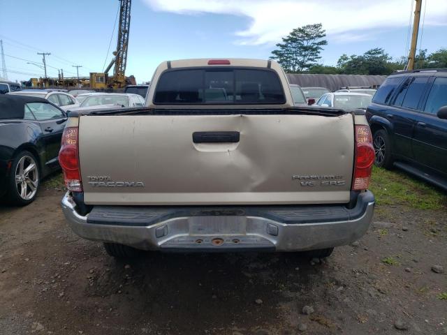 5TETU62N25Z082379 - 2005 TOYOTA TACOMA PRERUNNER ACCESS CAB GOLD photo 6