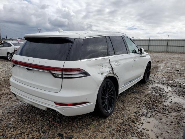 5LM5J7XC1MGL15875 - 2021 LINCOLN AVIATOR RESERVE WHITE photo 3