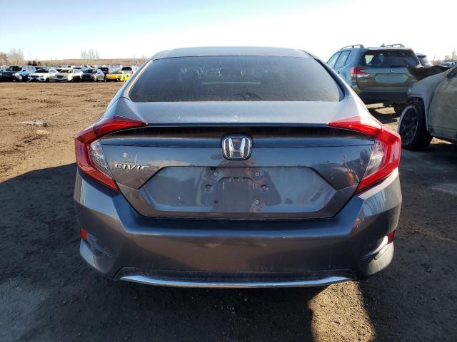 2HGFC2F59KH022370 - 2019 HONDA CIVIC LX GRAY photo 6